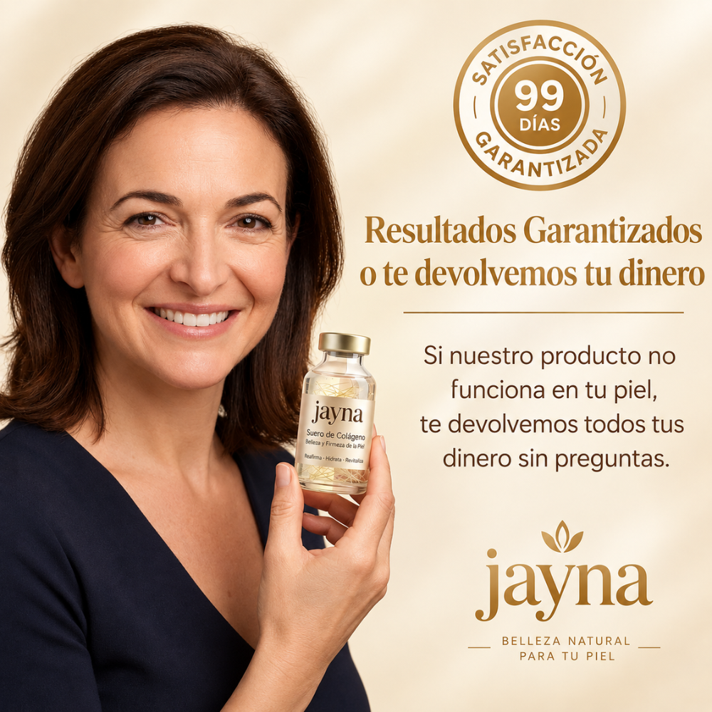 Jayna Suero Coreano Efecto Lifting con Péptidos de Seda