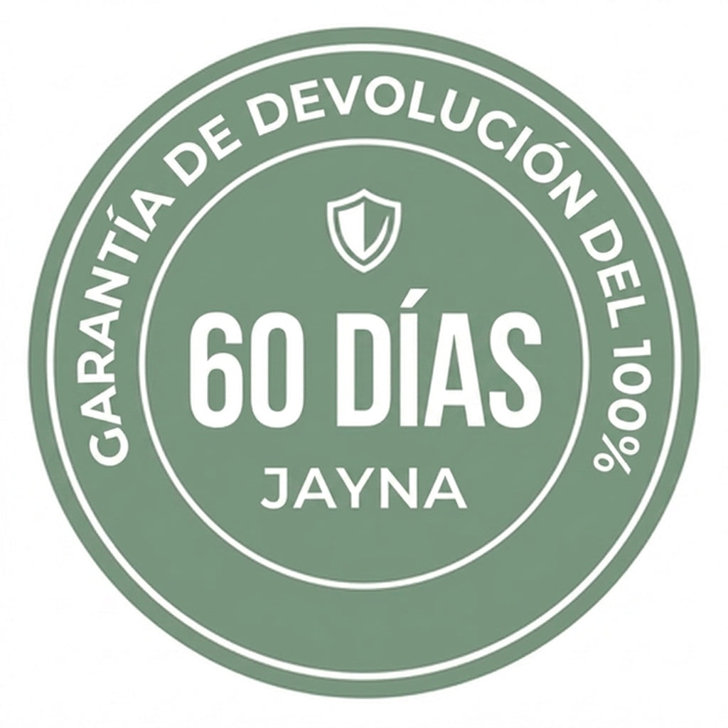 Garantía de devolución de 60 días Jayna