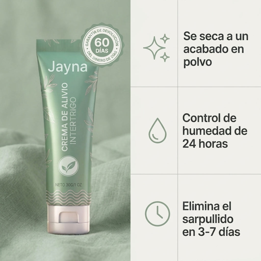 Crema Calmante Jayna para el intertrigo