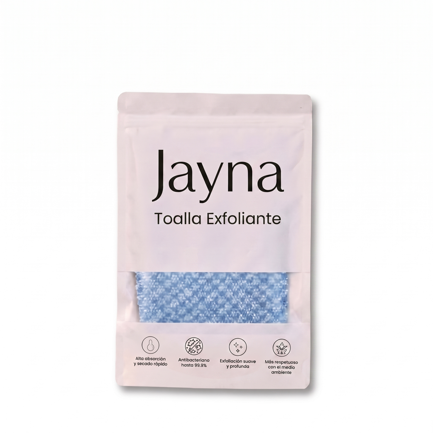 Toalla de ducha exfoliante Jayna
