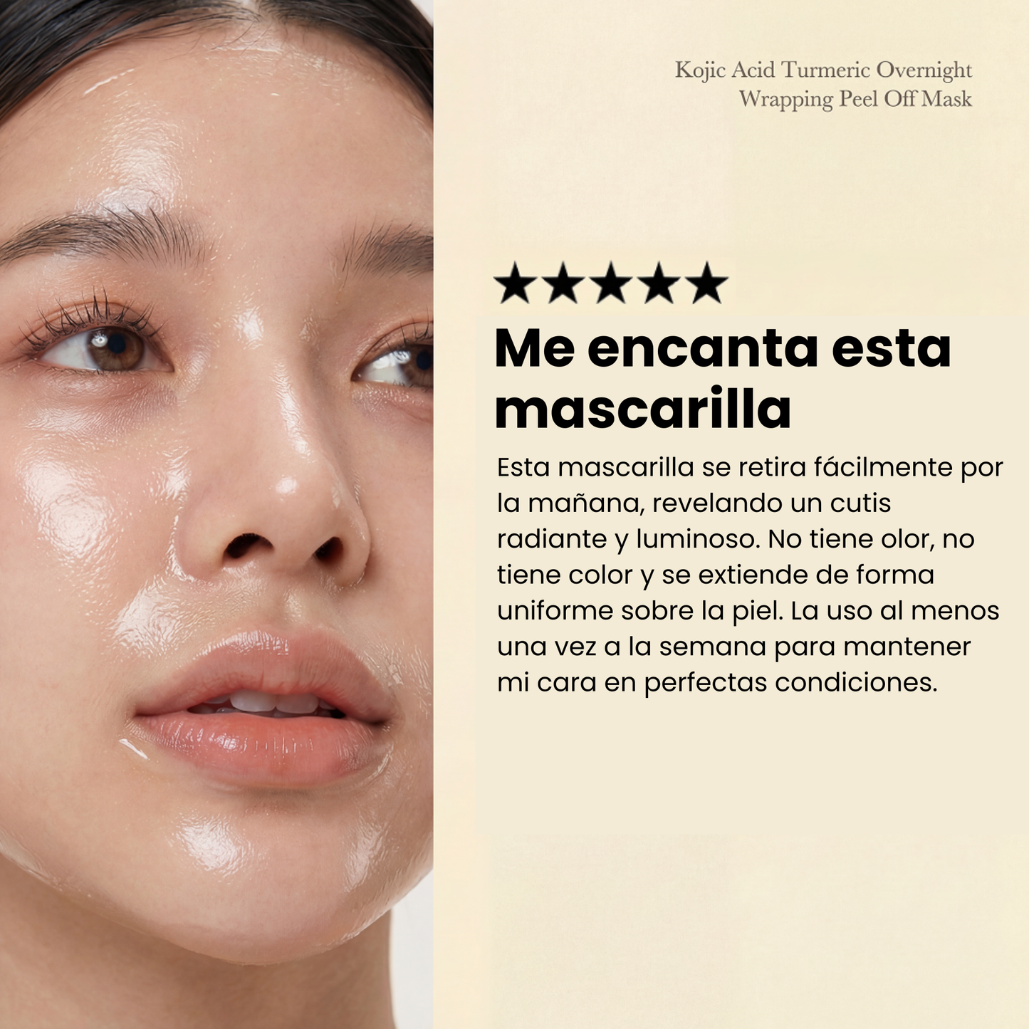 Despierta Con Una Piel Más Clara Con La MASCARILLA KÓJICO & CÚRCUMA
