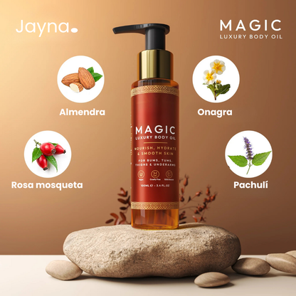 Jayna – Aceite corporal rejuvenecedor y reafirmante