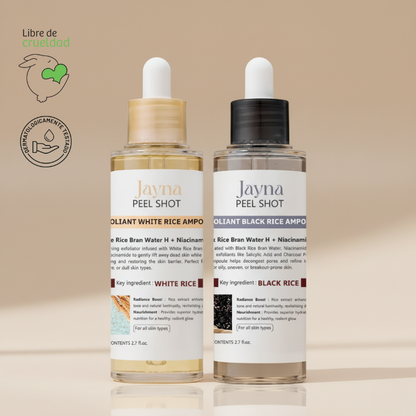 Suero Exfoliante e Iluminador Coreano de Arroz