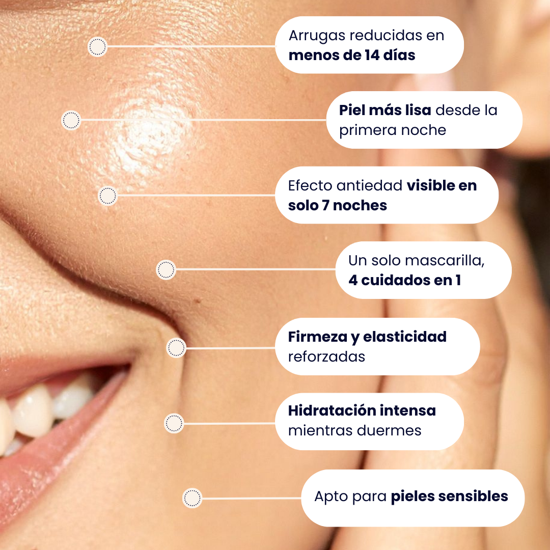 Jayna – Mascarilla Facial Coreana con Cúrcuma y Colágeno