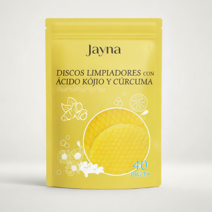 Discos Purificantes con Cúrcuma & Ácido Kójico