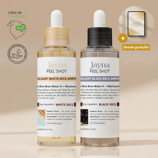 Suero Exfoliante e Iluminador Coreano de Arroz